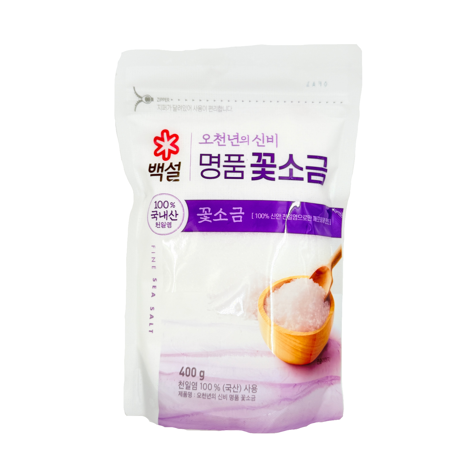 CJ FLOWER SALT(400G*12) CJ 꽃소금