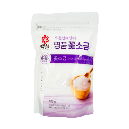 CJ FLOWER SALT(400G*12) CJ 꽃소금