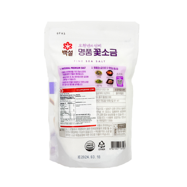 CJ FLOWER SALT(400G*12) CJ 꽃소금