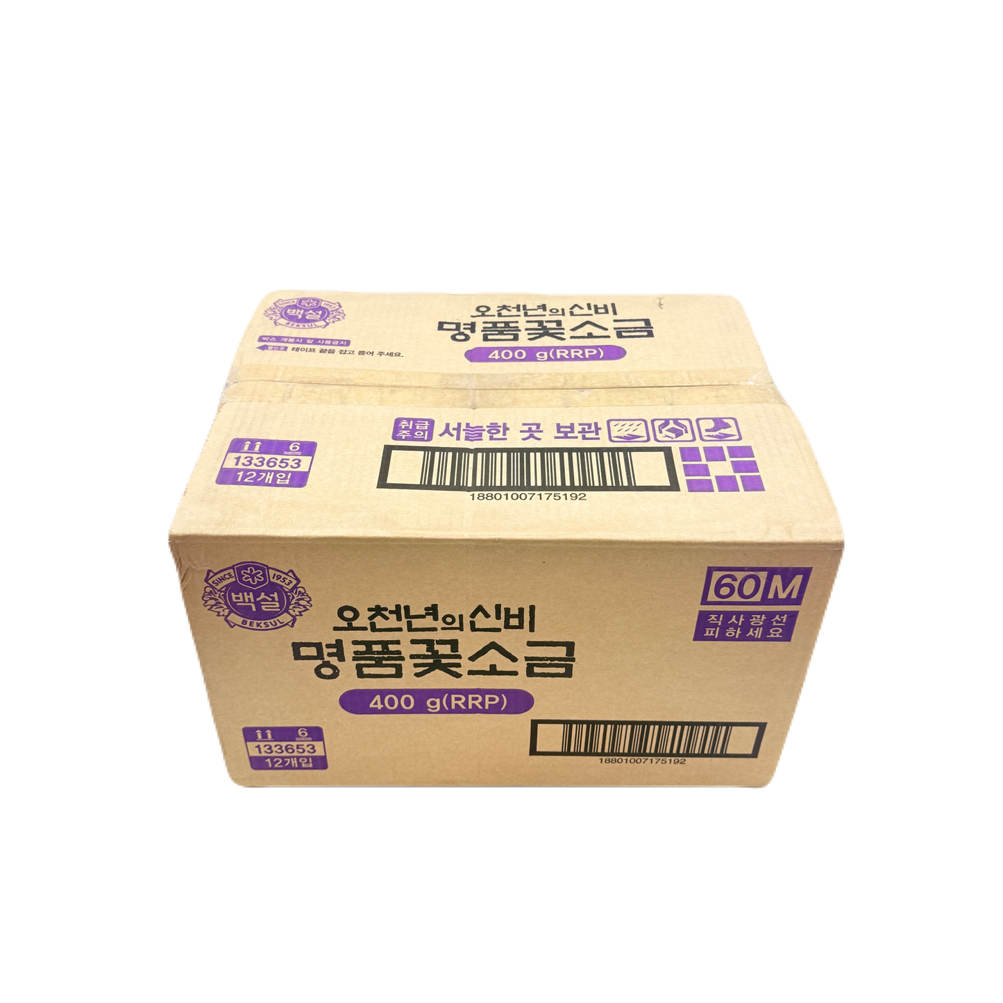 CJ FLOWER SALT(400G*12) CJ 꽃소금
