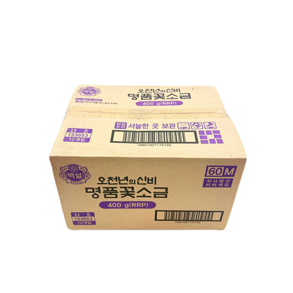 CJ FLOWER SALT(400G*12) CJ 꽃소금