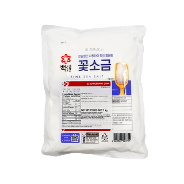 CJ FLOWER SEA SALT (1KG*10) CJ 꽃소금