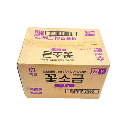 CJ FLOWER SEA SALT (1KG*10) CJ 꽃소금