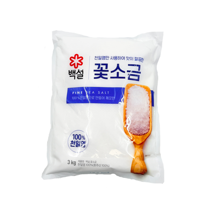 CJ FLOWER SEA SALT (3KG*6) CJ 꽃소금