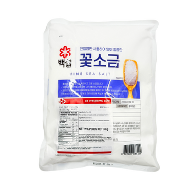 CJ FLOWER SEA SALT (3KG*6) CJ 꽃소금