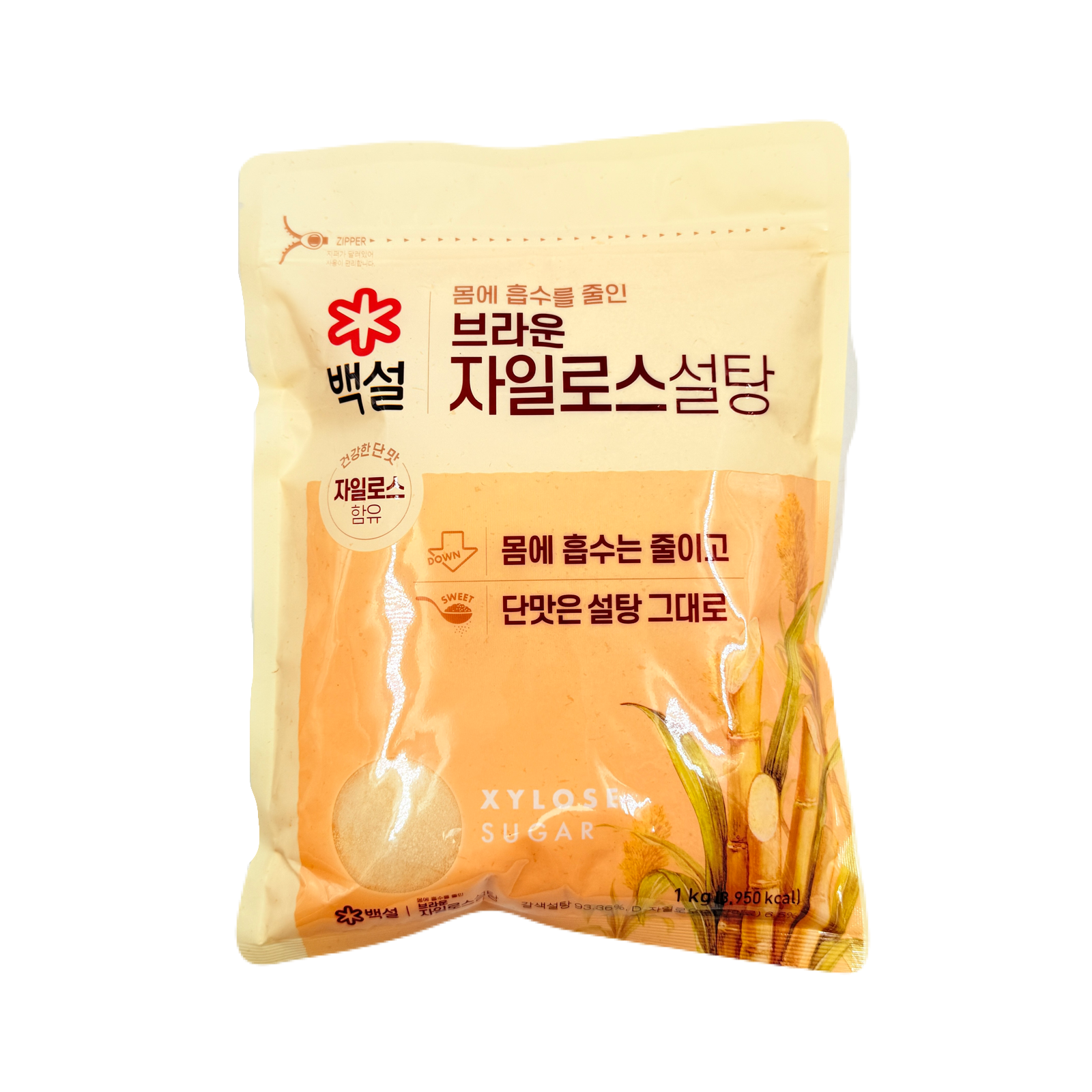 CJ XYLOSE BROWN SUGAR(1KG*12) CJ 백설 자일로스 황설탕