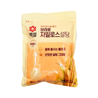 CJ XYLOSE BROWN SUGAR(1KG*12) CJ 백설 자일로스 황설탕