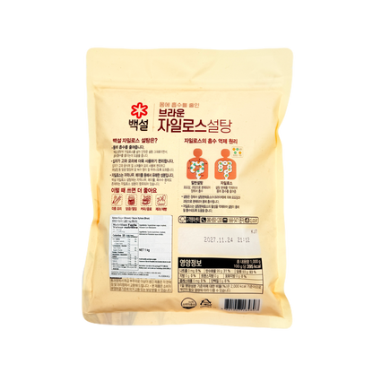 CJ XYLOSE BROWN SUGAR(1KG*12) CJ 백설 자일로스 황설탕
