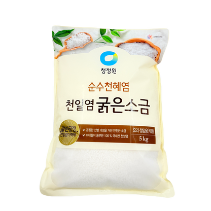 DS SEA SALT (5KG*4) 청정원 천일염 굵은소금 - 김장용