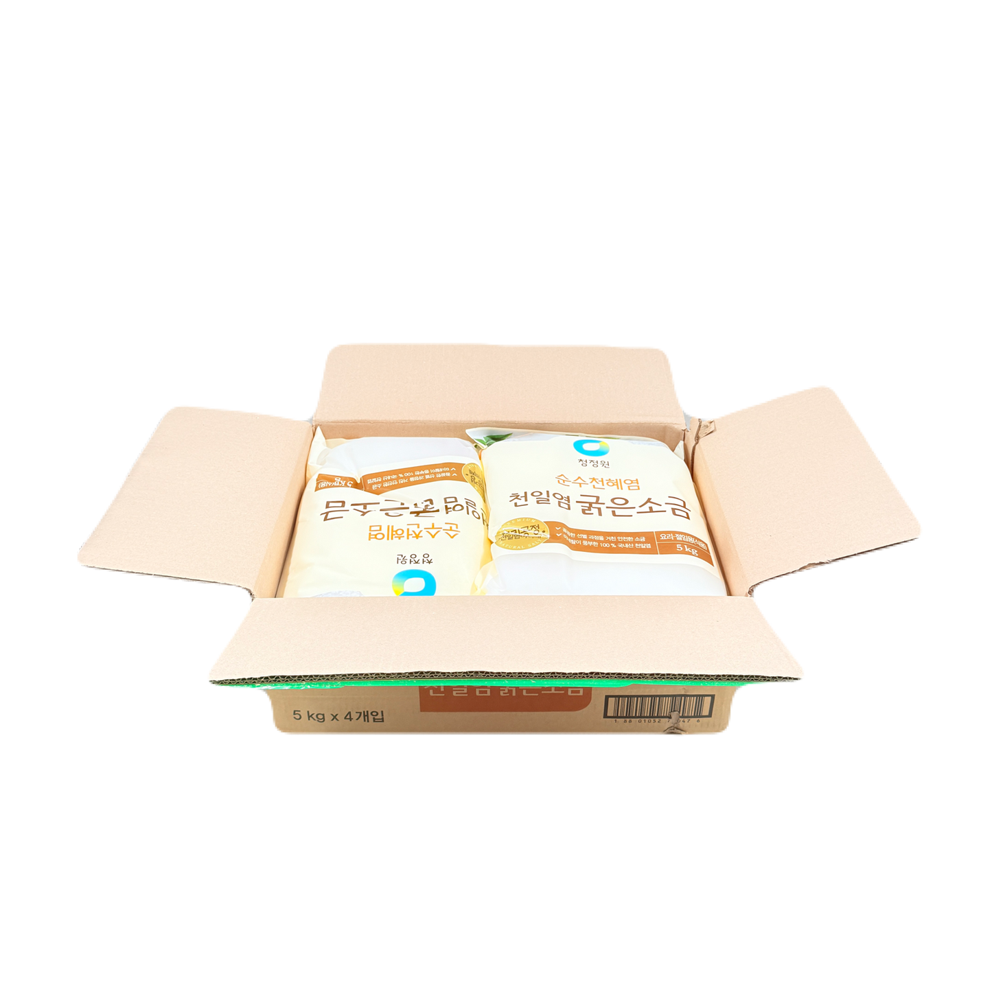 DS SEA SALT (5KG*4) 청정원 천일염 굵은소금 - 김장용