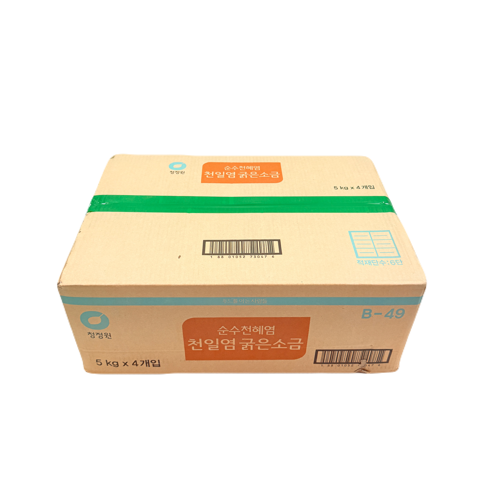 DS SEA SALT (5KG*4) 청정원 천일염 굵은소금 - 김장용