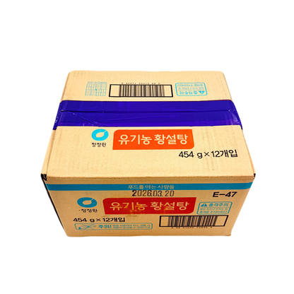 DS BROWN SUGAR (454G*12) 청정원 유기농 황설탕