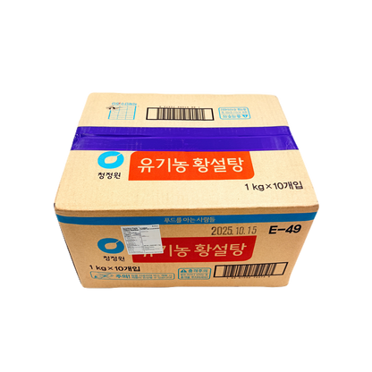 DS BROWN SUGAR(1KG*10) 청정원 유기농 황설탕