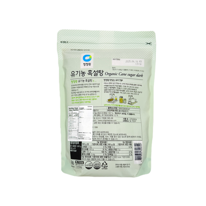 DS DARK SUGAR(1KG*10) 청정원 유기농 흑설탕