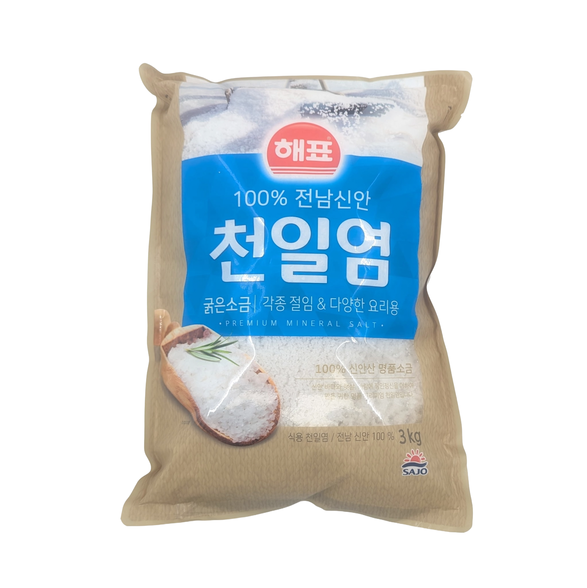 SD SEA SALT(3KG*5) 해표 천일염 굵은 소금