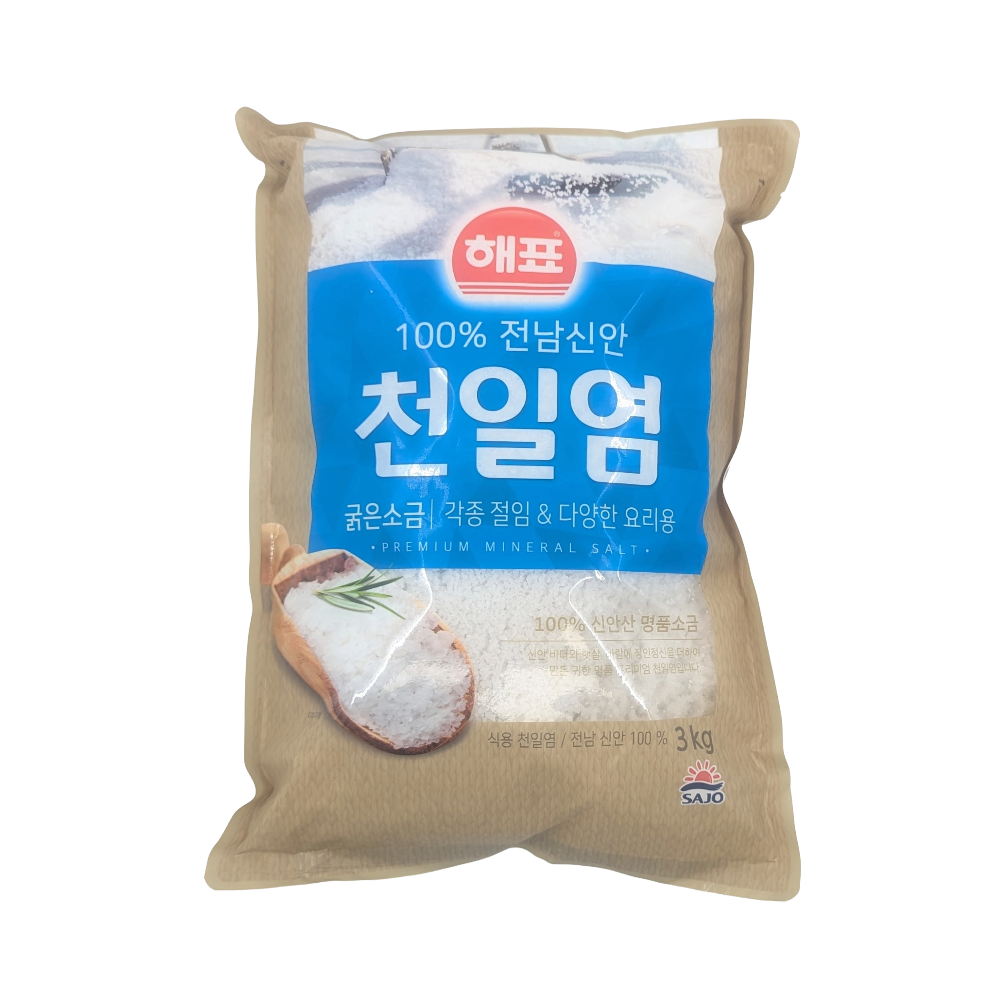 SD SEA SALT(3KG*5) 해표 천일염 굵은 소금