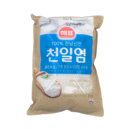 SD SEA SALT(3KG*5) 해표 천일염 굵은 소금