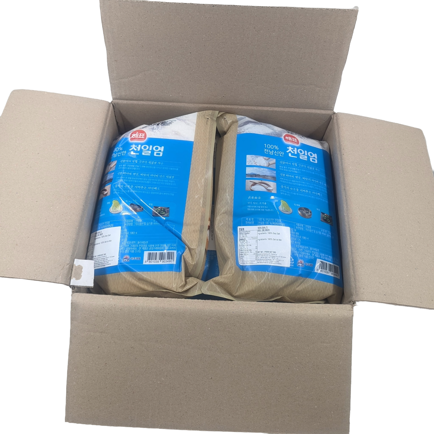 SD SEA SALT(3KG*5) 해표 천일염 굵은 소금