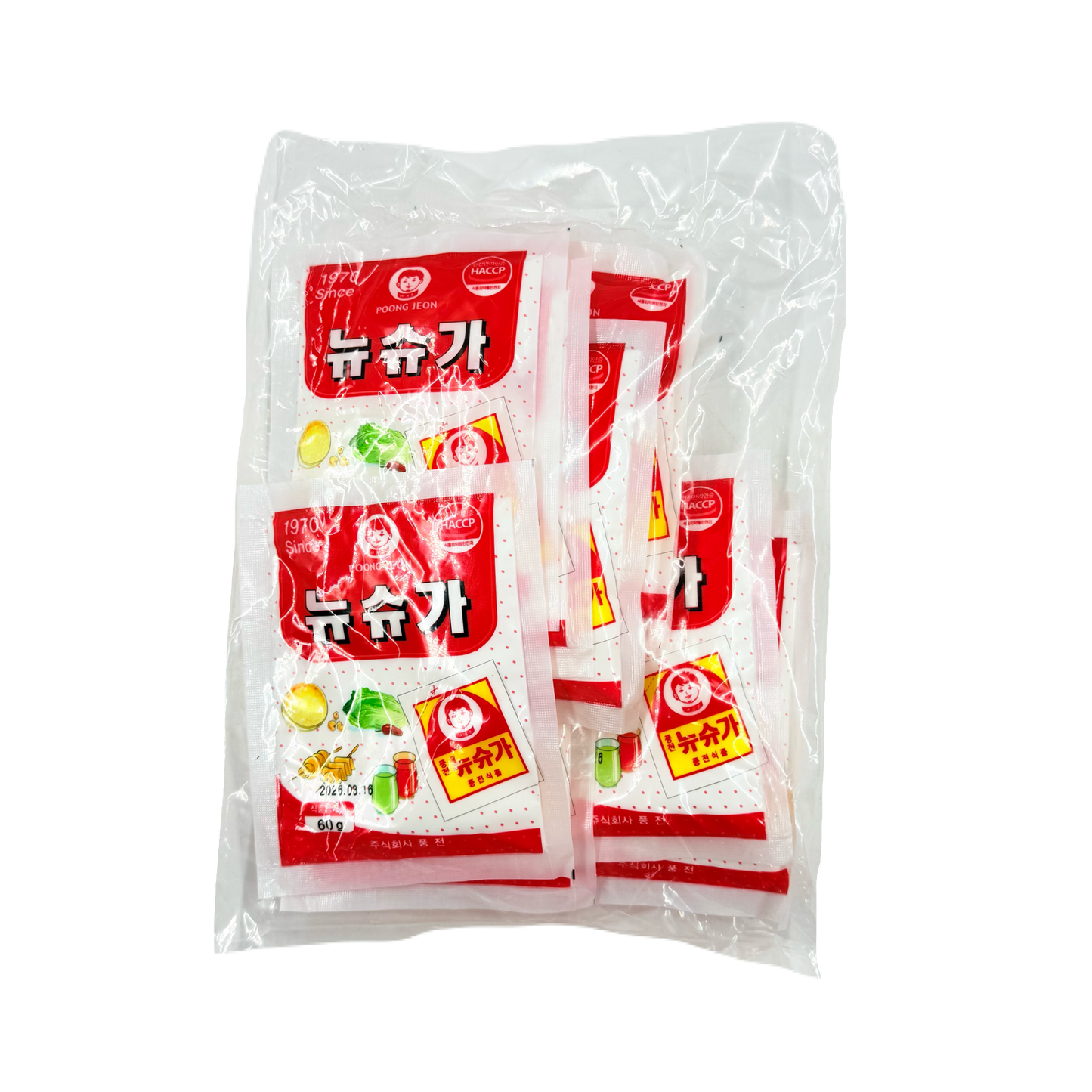 PUNGJUN NEW SUGAR (60G*10) 풍전 아기표 뉴슈가